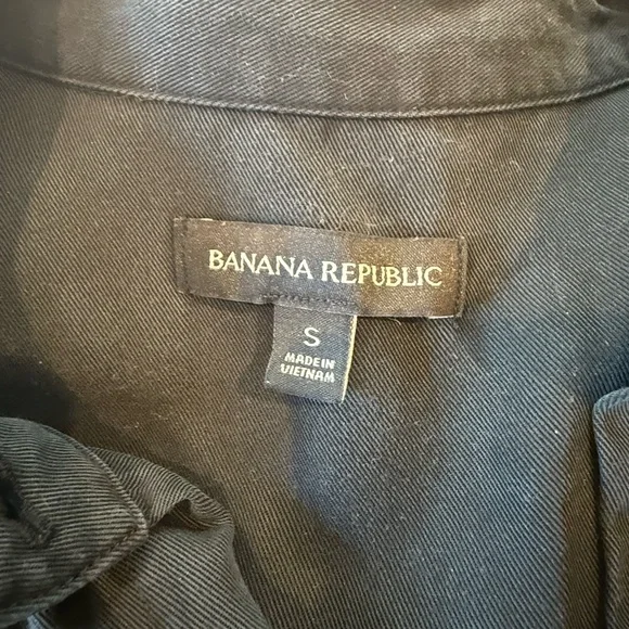 Banana Republic Black Midi Dress Size Small Workplace Approved - Picture 3 of 4